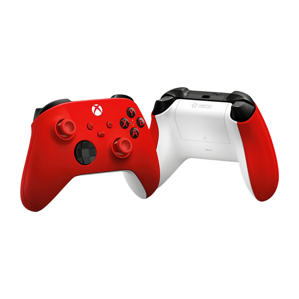 Joystick Mando Inalámbrico Microsoft Xbox Bluetooth - Rojo Pulso _ Foto