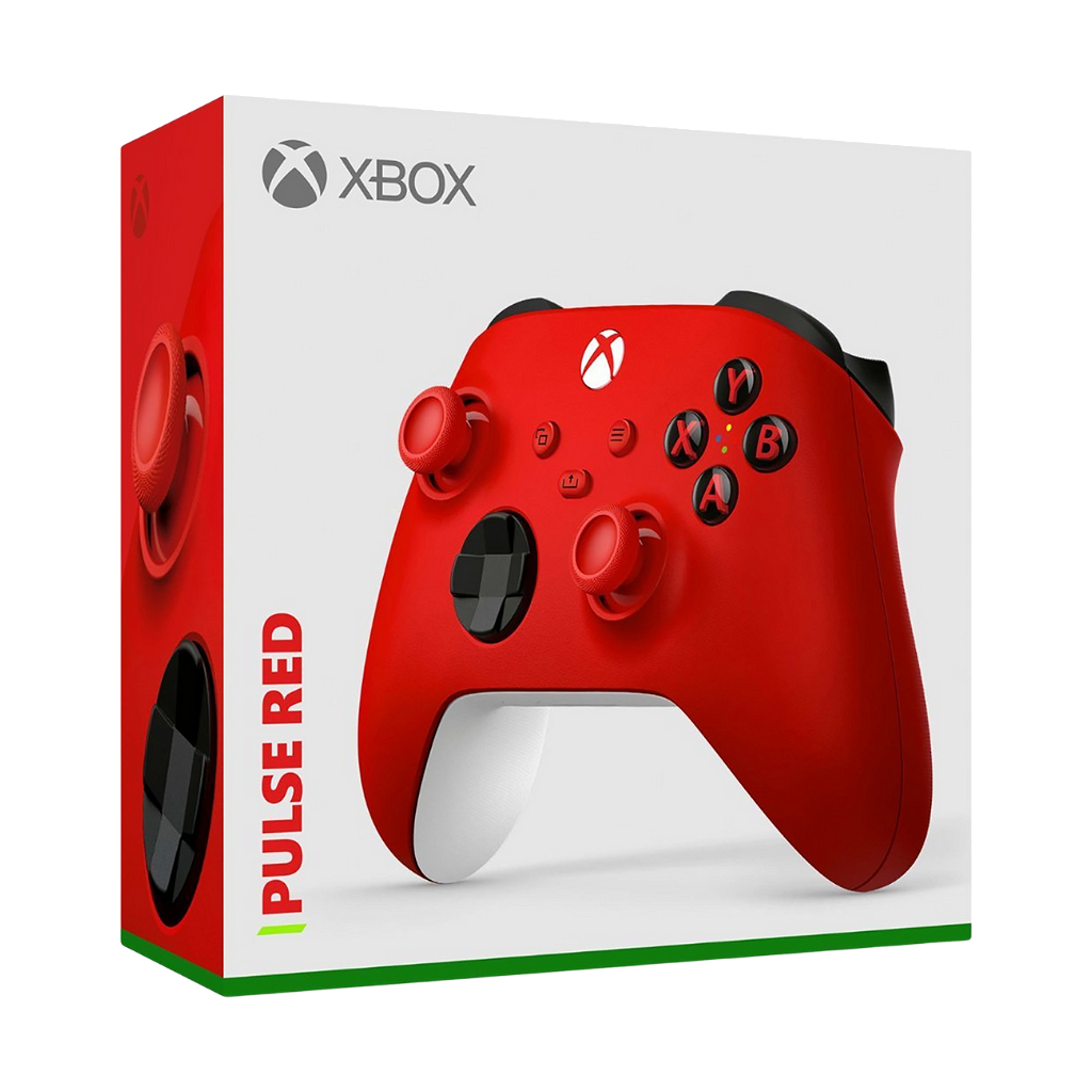 Joystick Mando Inalámbrico Microsoft Xbox Bluetooth - Rojo Pulso _ Foto