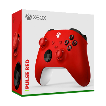 Joystick Mando Inalámbrico Microsoft Xbox Bluetooth - Rojo Pulso _ FotoThumb