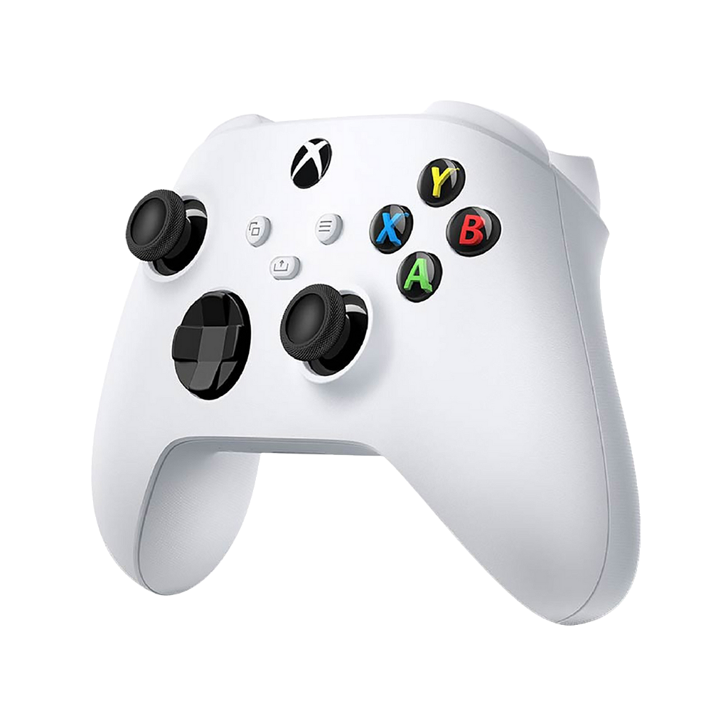 Joystick Mando Inalámbrico Microsoft Xbox Bluetooth - Blanco Robot _ Foto