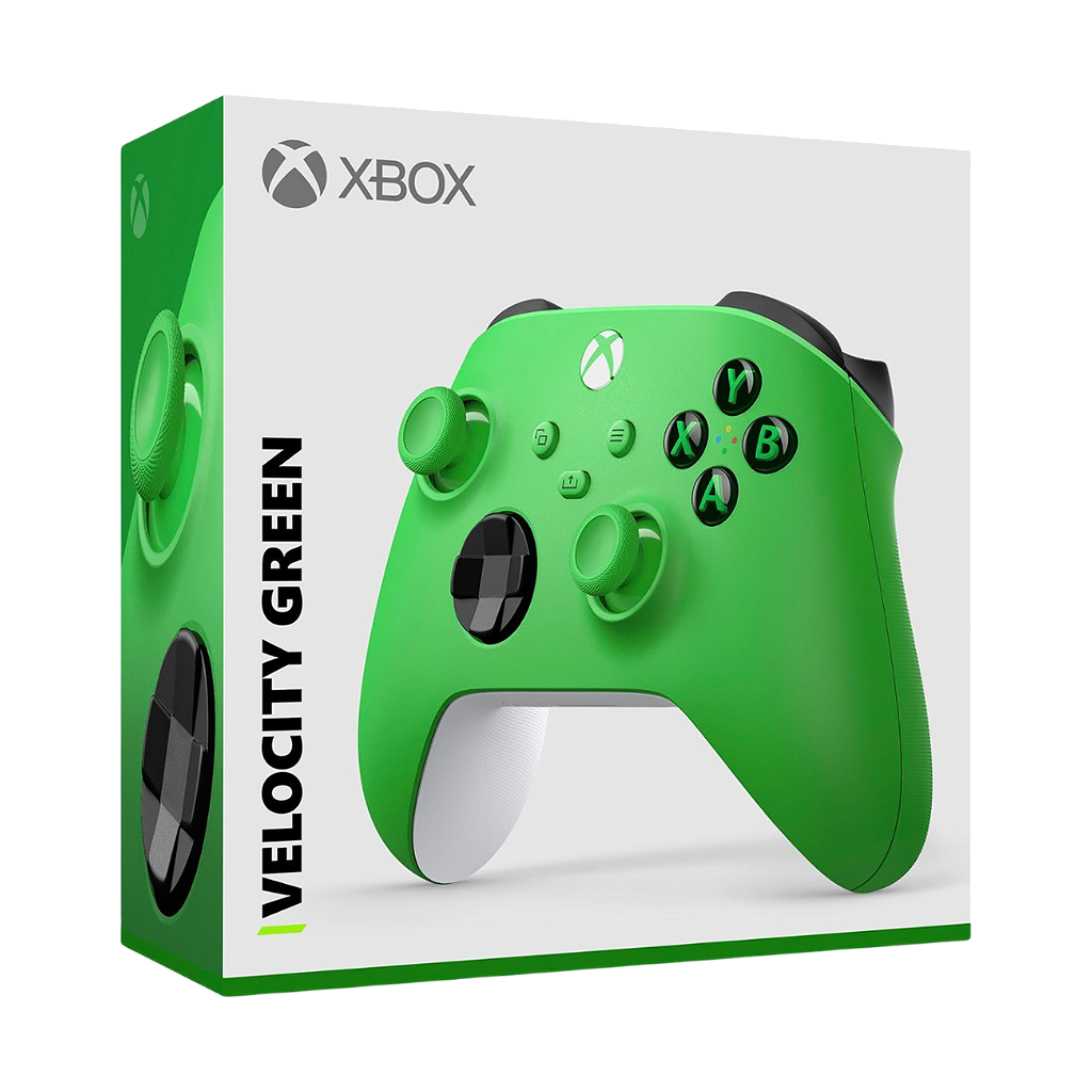 Joystick Mando Inalámbrico Microsoft Xbox Bluetooth - Verde Velocidad _ Foto