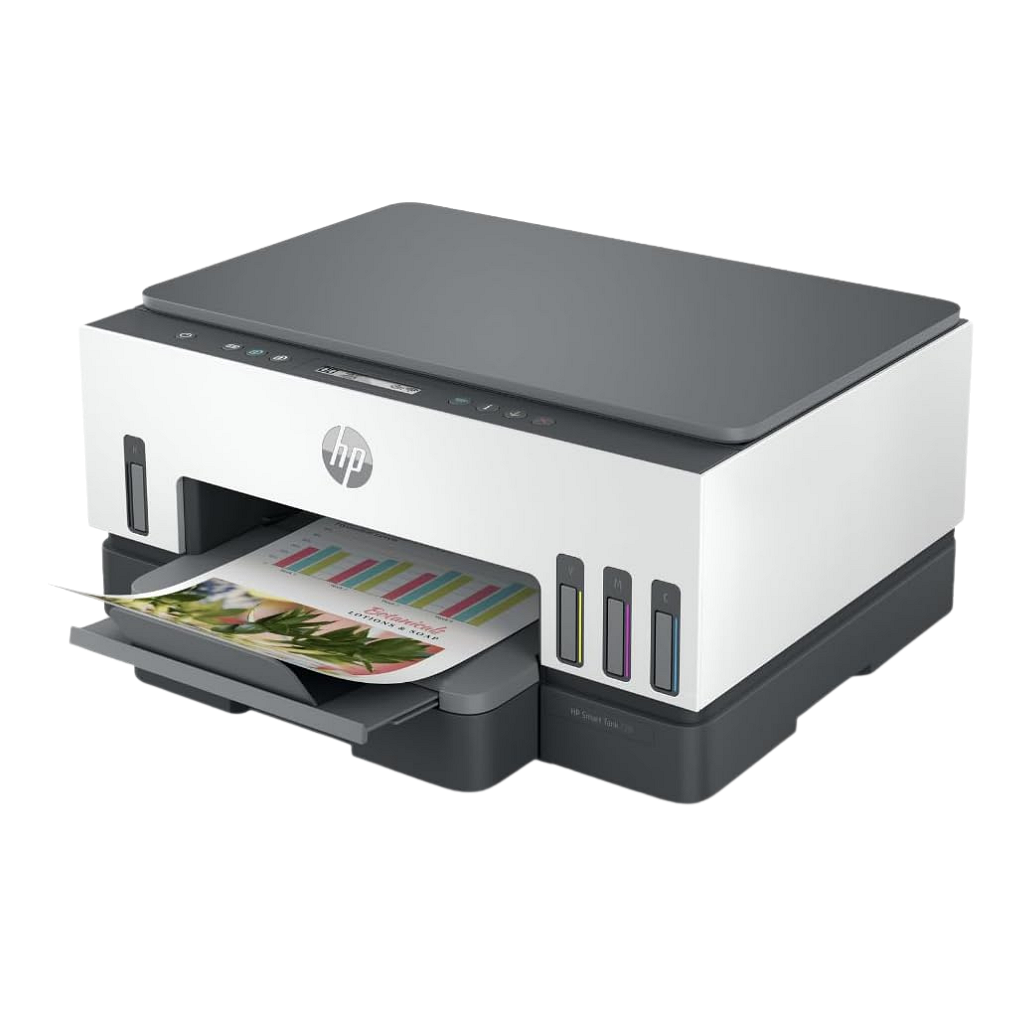 Impresora Multifunción Hp Smart Tank 720 - Sistema Continuo - Dúplex - Wifi _ Foto