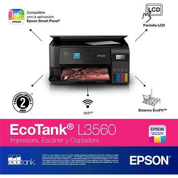 Impresora Multifunción Epson L3560 Sistema Continuo - Dúplex - Wifi _ FotoThumb