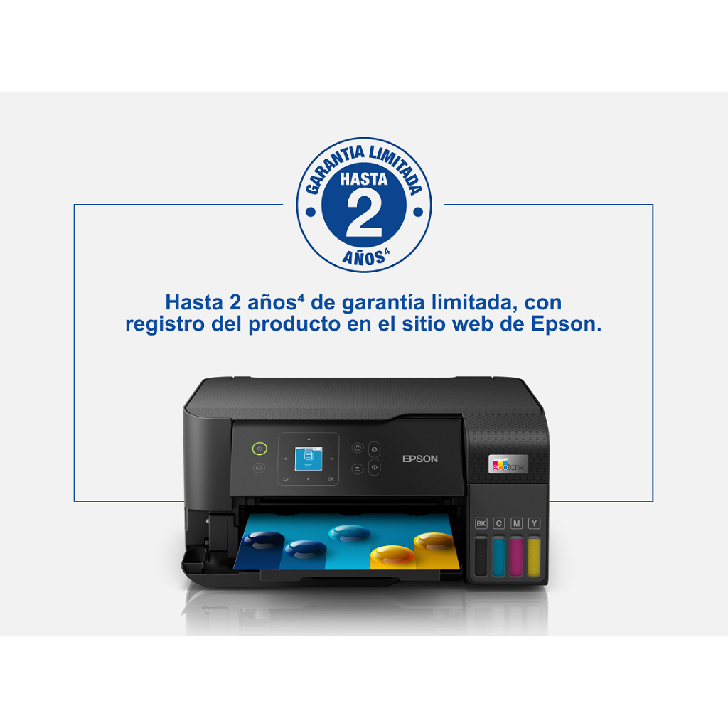Impresora Multifunción Epson L3560 Sistema Continuo - Dúplex - Wifi _ Foto