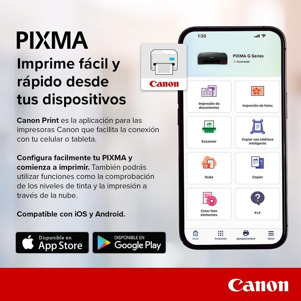 Impresora Multifunción Canon Pixma G4110 Sistema Continuo - Fax - Wifi _ Foto
