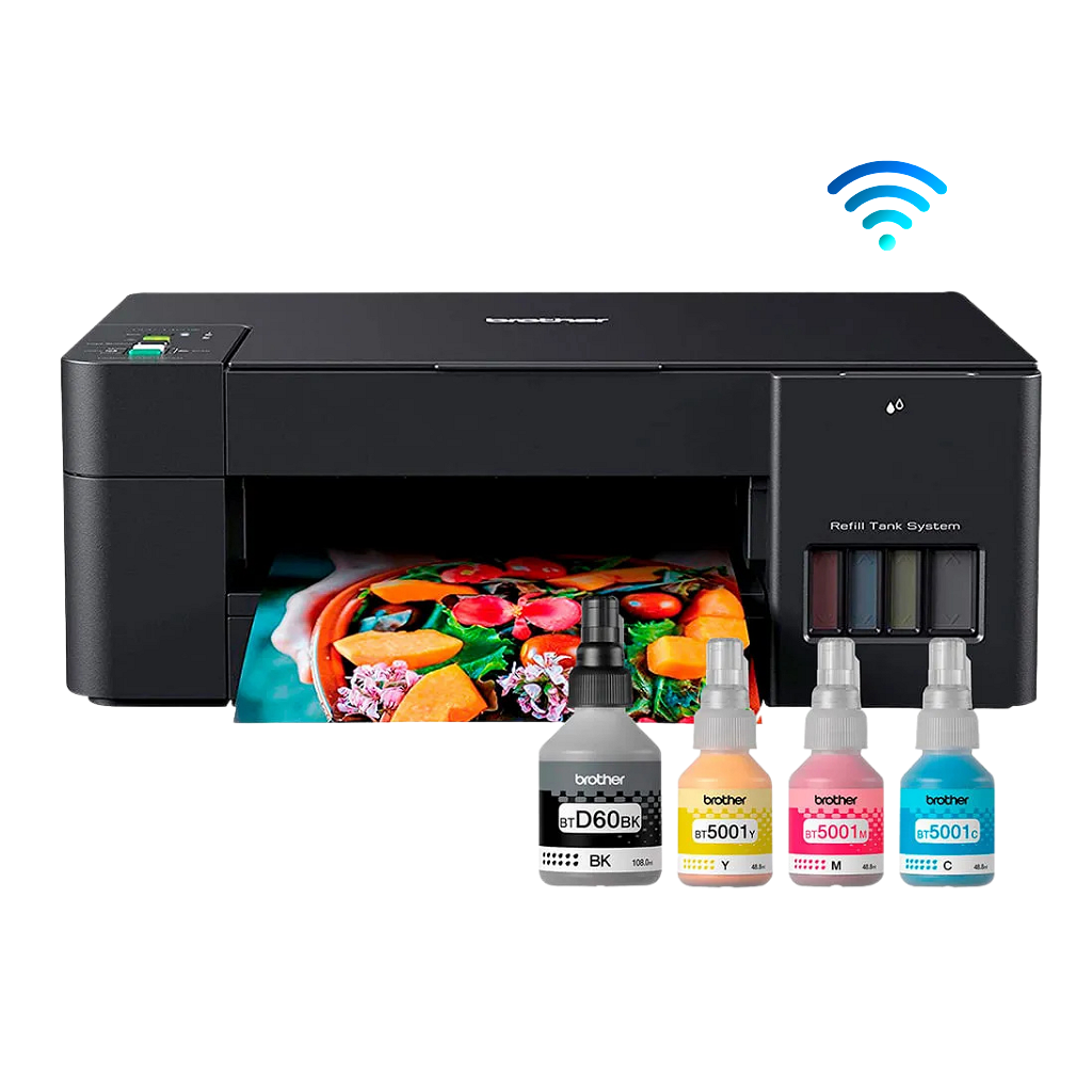 Impresora Multifunción Brother DCP-T420W Sistema Continuo - Wifi _ Foto