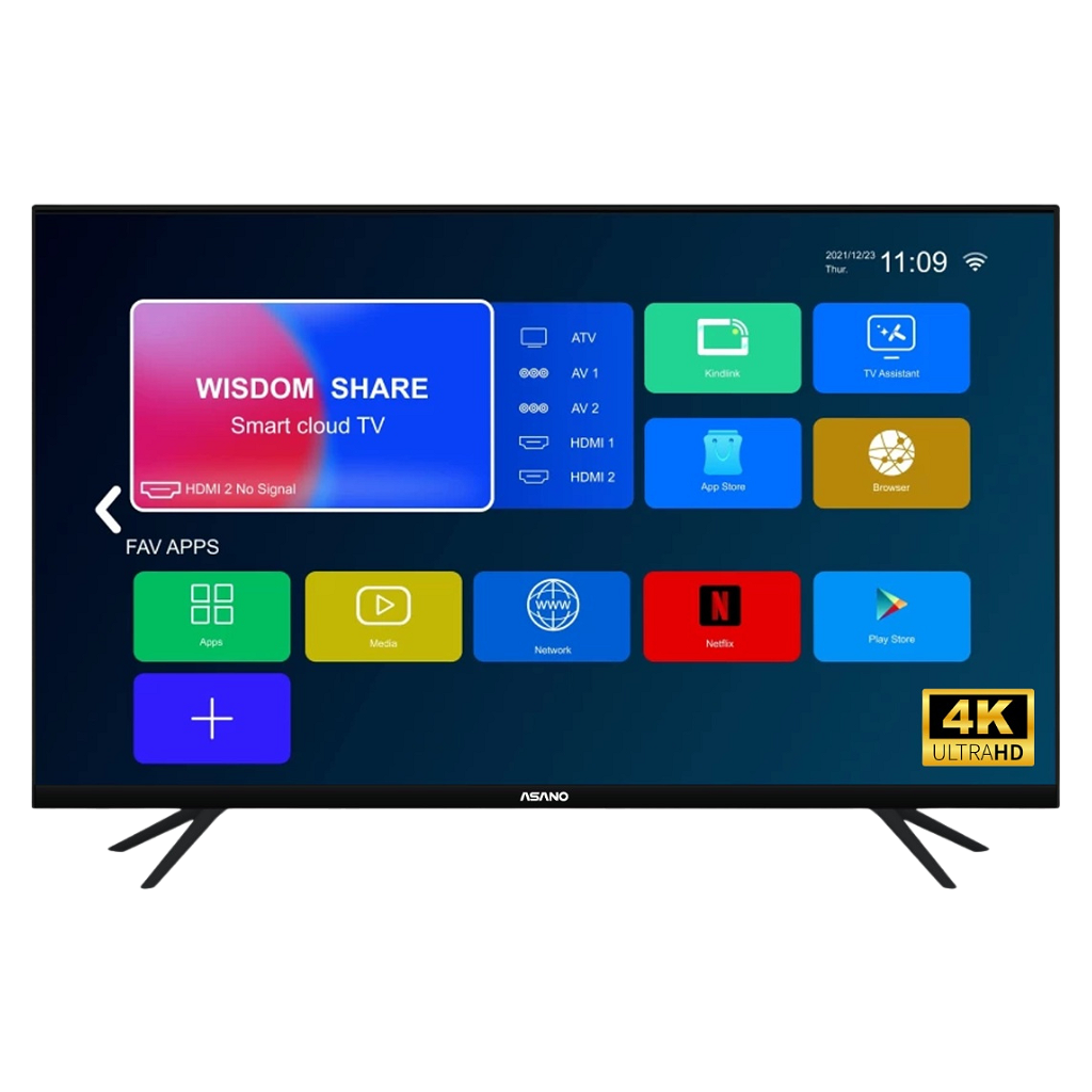 Smart Tv Asano 50D1 4K Frameless 50" UHD 4K DLED - Android 13 _ Foto