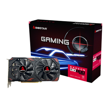 Tarjeta De Video Biostar Gaming Radeon RX580 8GB _ Foto