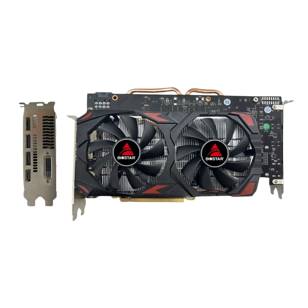 Tarjeta De Video Biostar Gaming Radeon RX580 8GB _ Foto