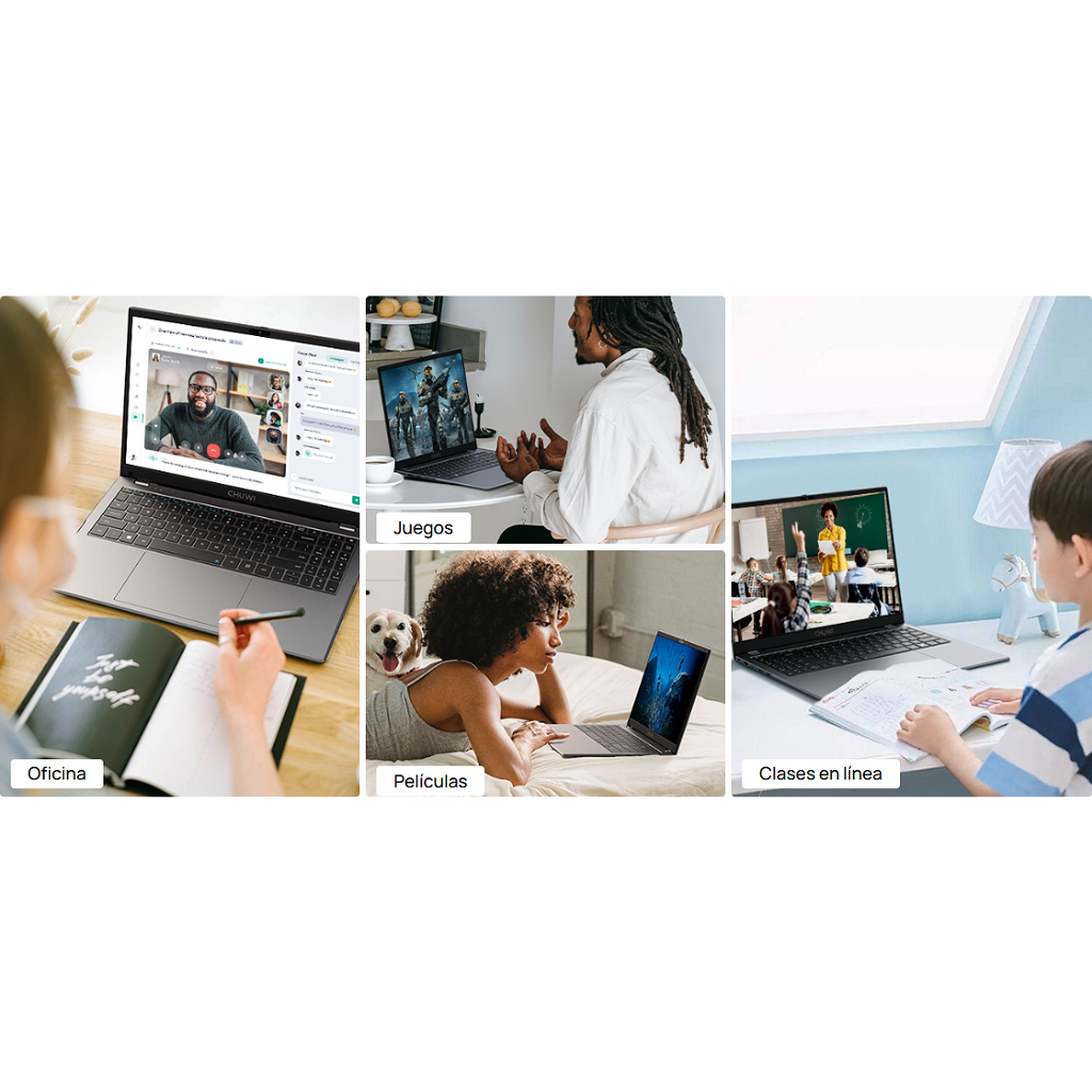 Notebook Chuwi GemiBook Plus 15.6" - N100 - 16GB - 512GB - Win11  _ Foto
