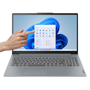 Notebook Lenovo IdeaPad Slim 3 15.6" FHD Touch - R7-5825U - 16Gb - 512Gb - Win11 _ Foto