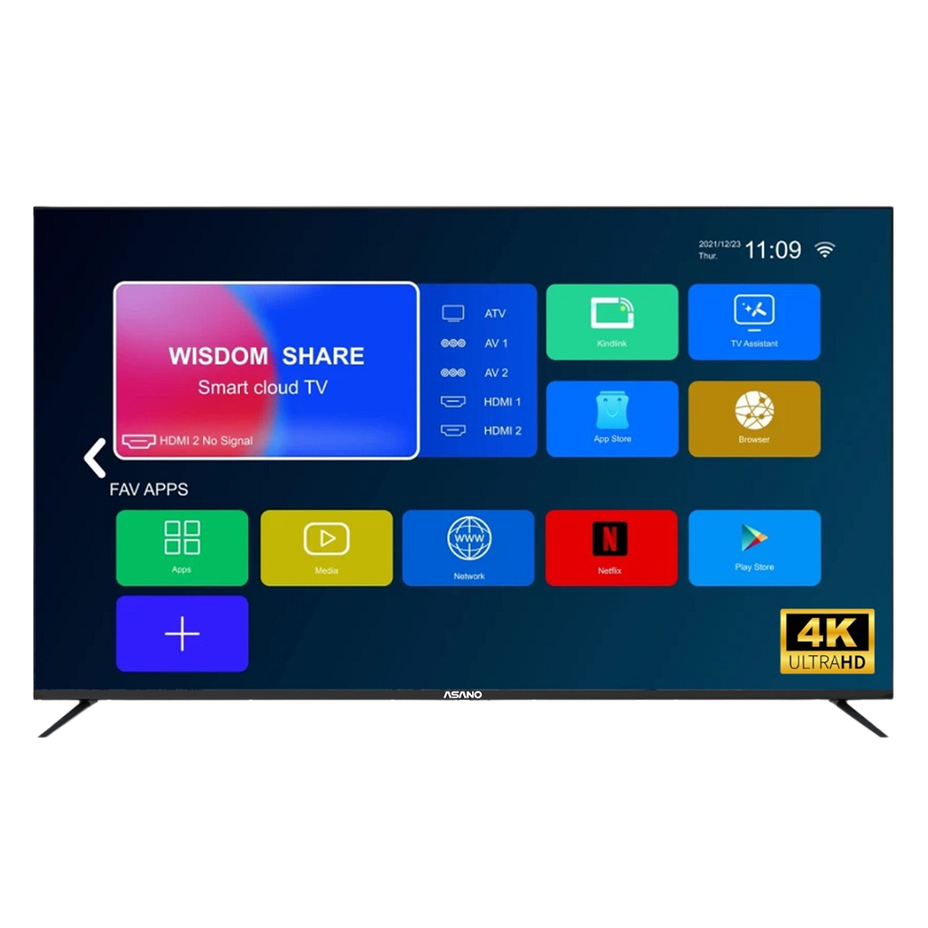Smart Tv Asano 65 DF2-M 4K Frameless 65" UHD 4K DLED - Android 14 _ Foto