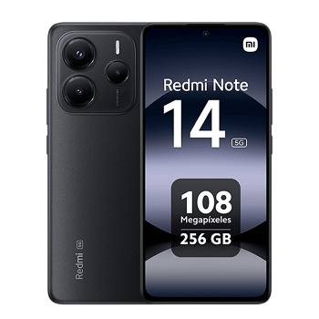 Celular Xiaomi Redmi Note 14 5G - 256GB - 8GB - 108MP - Negro Medianoche _ Foto