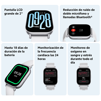 Smartwatch Xiaomi Watch 5 Active 2" - Medianoche _ FotoThumb