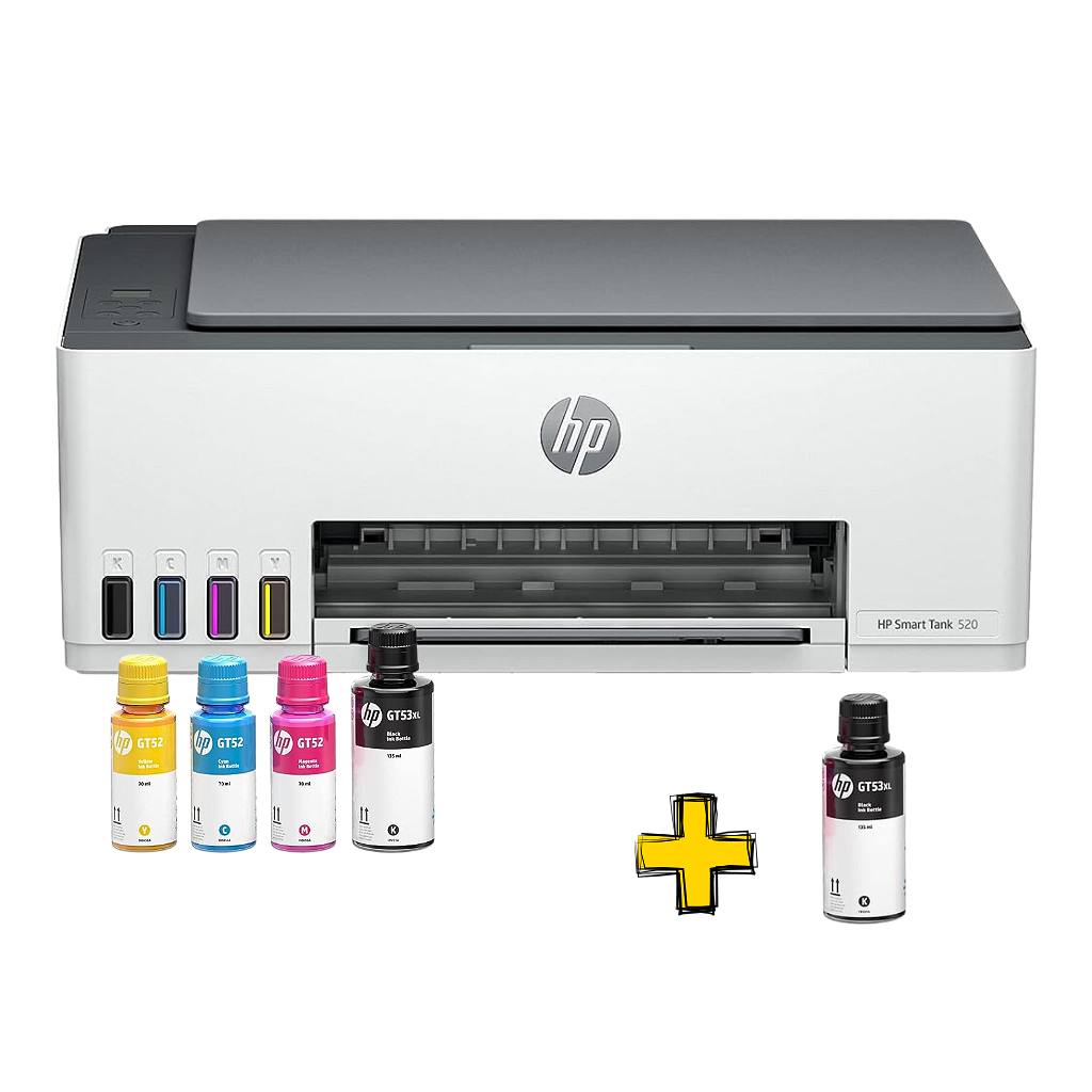 Impresora Multifunción Hp Smart Tank 520 - Sistema Continuo _ Foto