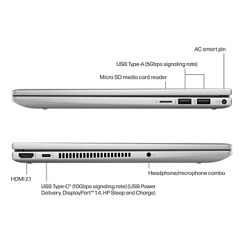 Notebook Hp Envy X360 14-ES1013 14" FHD TÁCTIL - I5-120U - 8Gb - 512Gb - Win11 _ FotoThumb