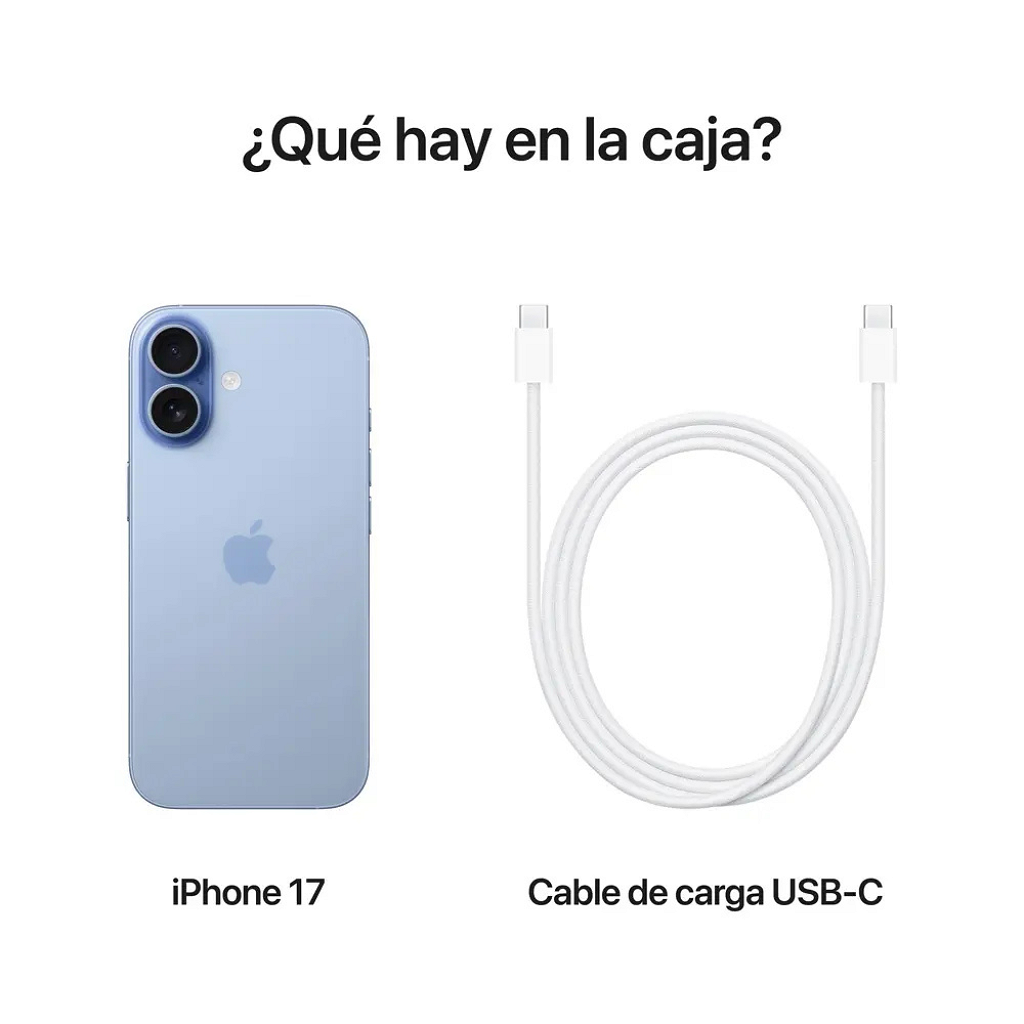 Apple IPhone 17 256GB - 48MP - Azul Neblina _ Foto