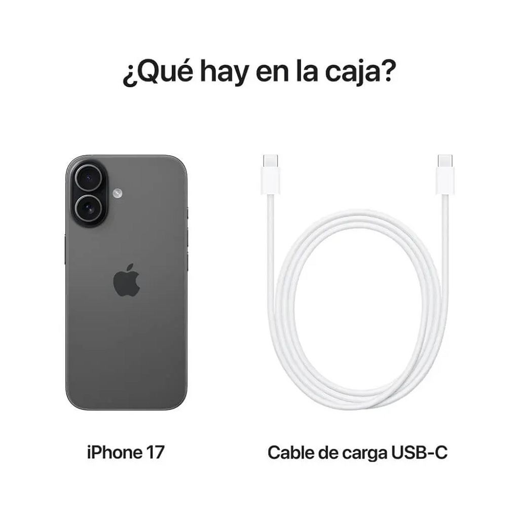 Apple IPhone 17 256GB - 48MP - Negro _ Foto