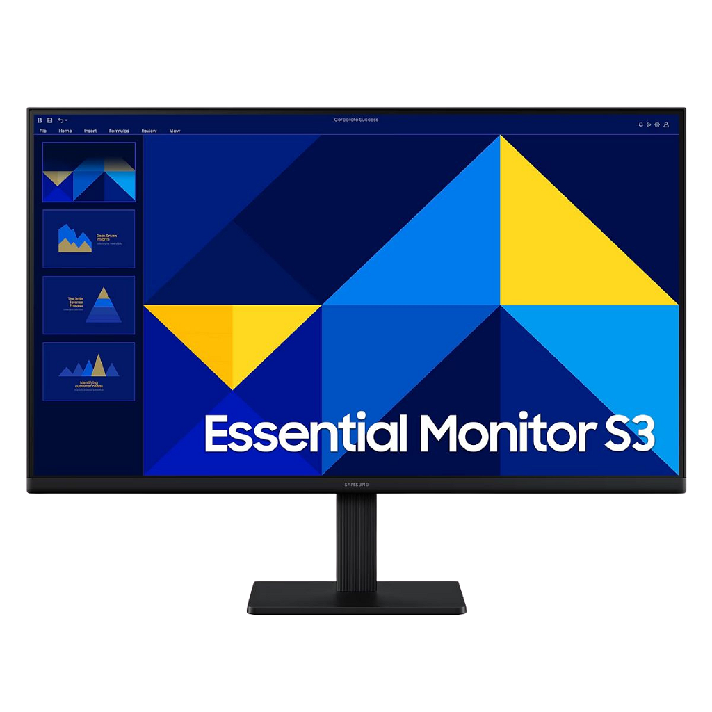 Monitor Samsung Essential S3 24" IPS - 1080p - 100Hz _ Foto