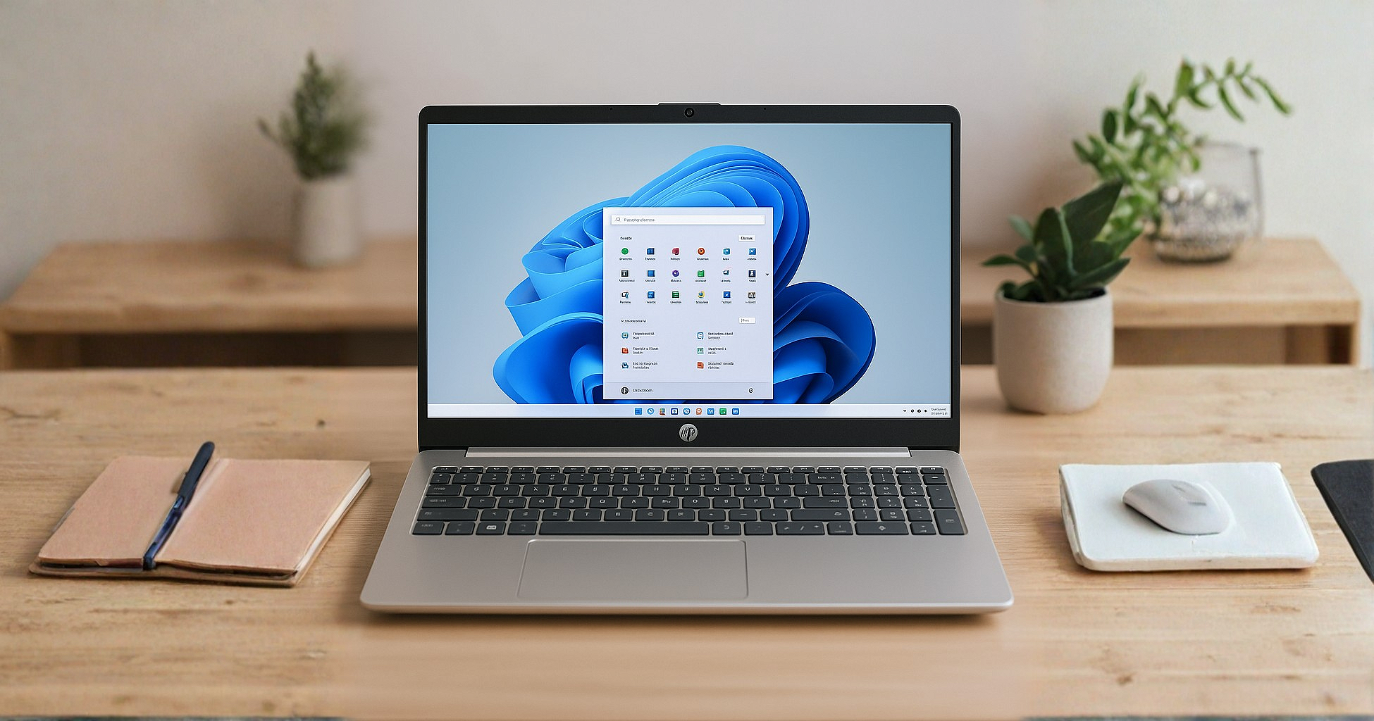 Notebook Hp FD0084WM 15.6" HD - N200 - 4Gb - 128Gb - Win11 _ Foto