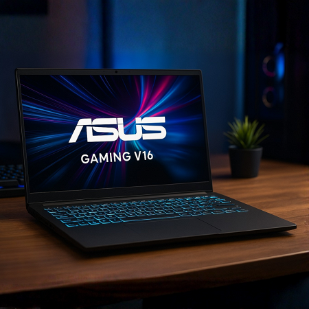 Notebook Asus Gaming V16 16'' FHD+ - I5-210H - 16Gb - 512Gb - Rtx4050 6Gb - Win11 _ Foto