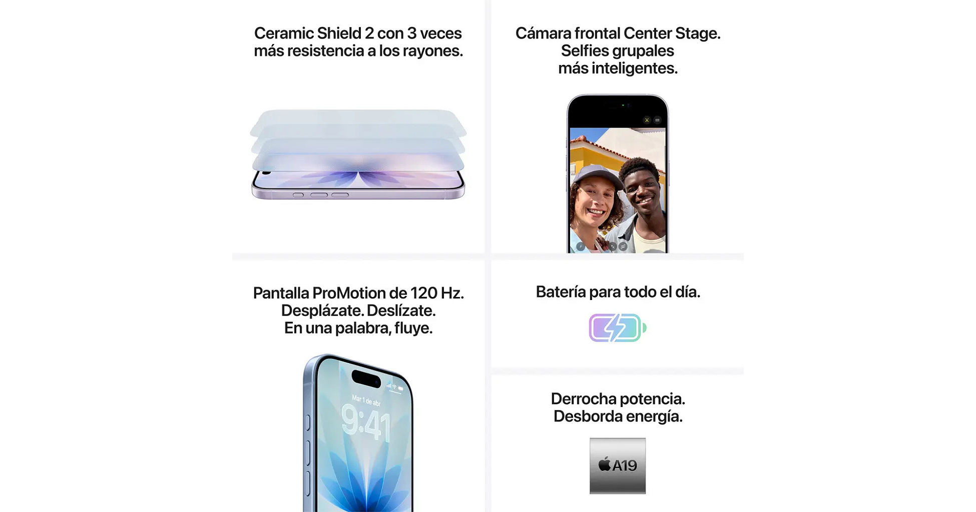 Apple IPhone 17 256GB - 48MP - ESim - Azul Neblina _ Foto