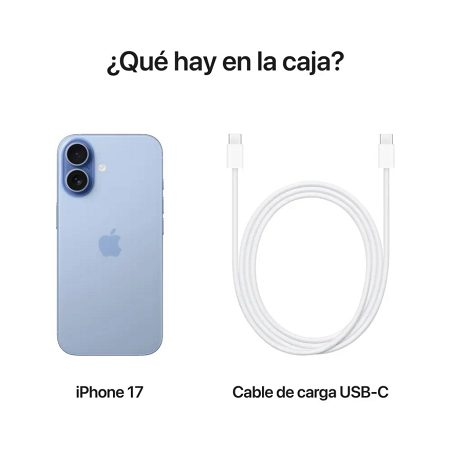 Apple IPhone 17 256GB - 48MP - ESim - Azul Neblina _ FotoThumb