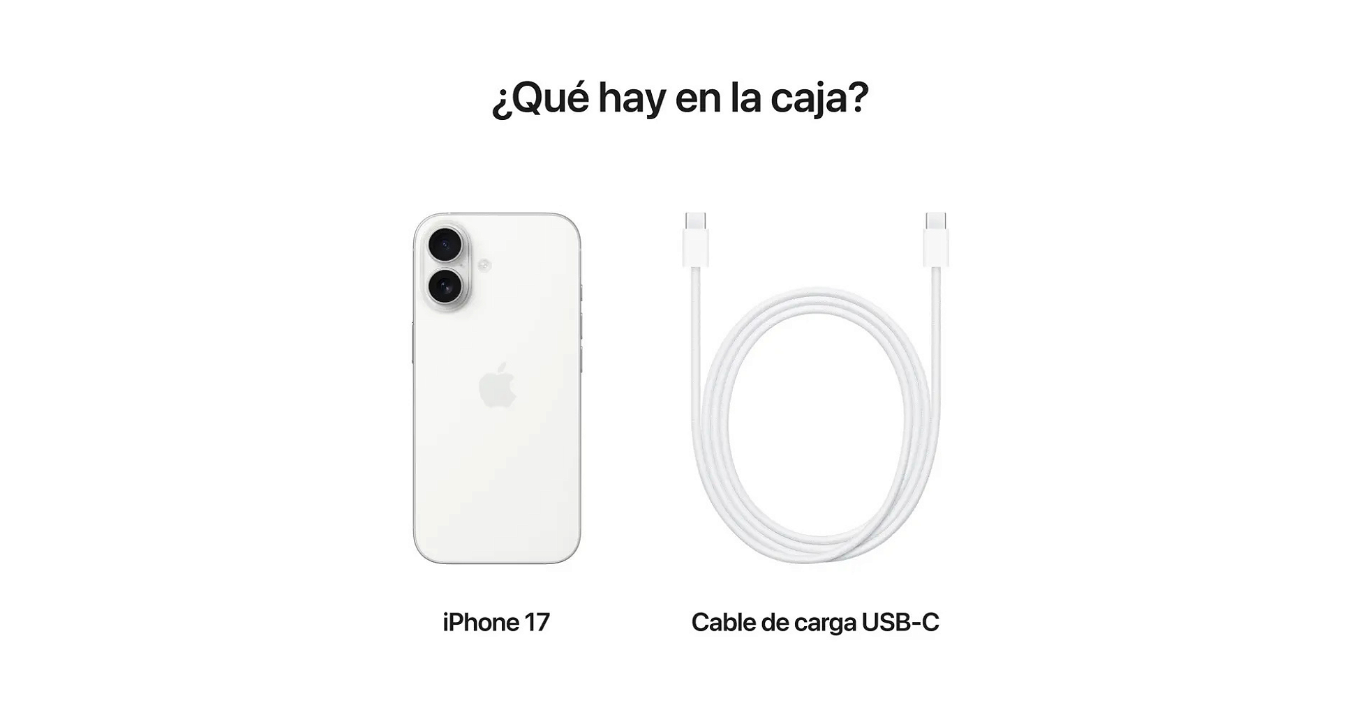 Apple IPhone 17 256GB - 48MP - ESim - Blanco _ Foto