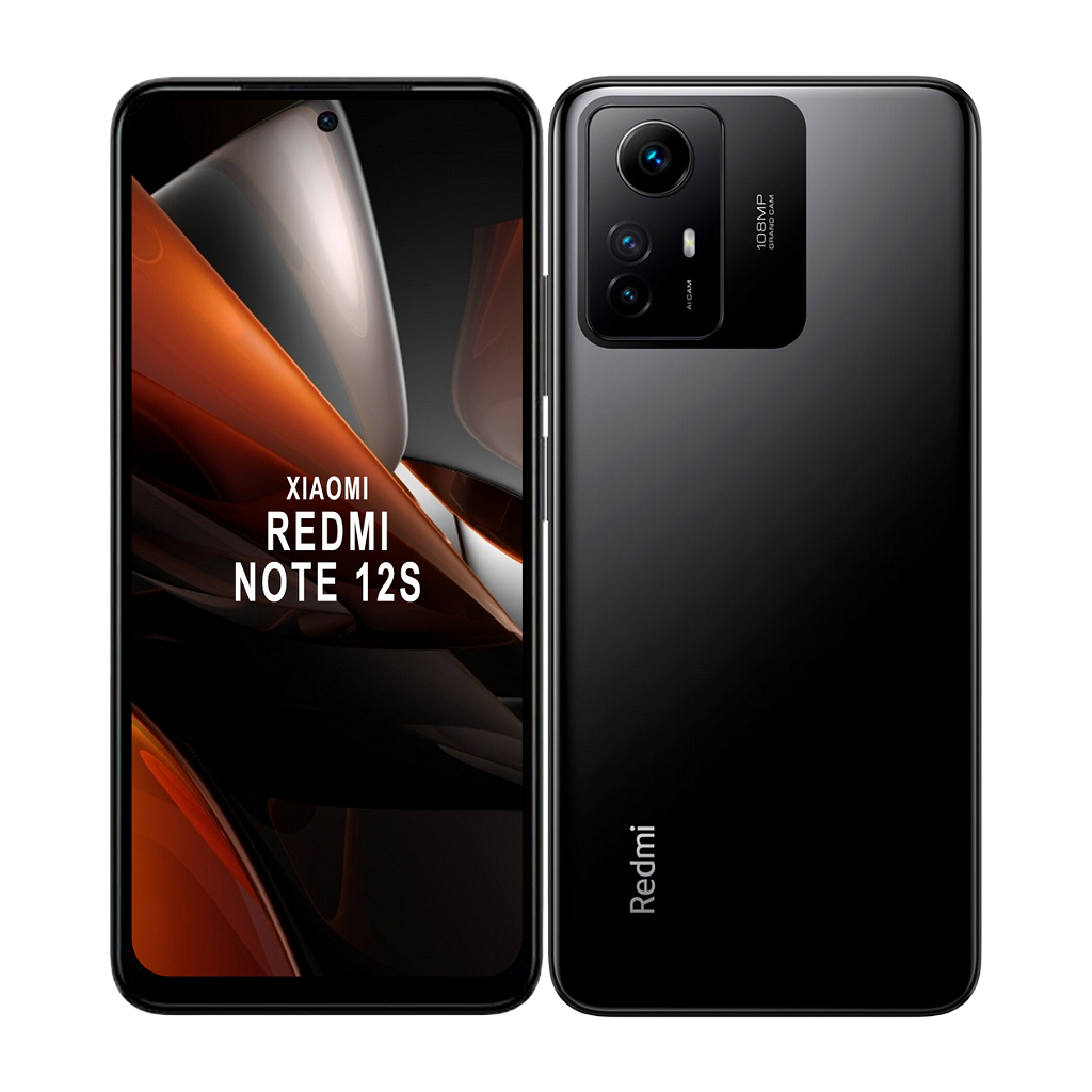 Celular Xiaomi Redmi Note 12S Dual Sim - 256GB - 8GB - 6.43" - 108MP - Negro _ Foto