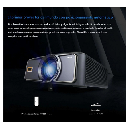 Proyector Smart 300" FHD 4K LED - Ajuste Automático - Profesional - Android Tv _ FotoThumb