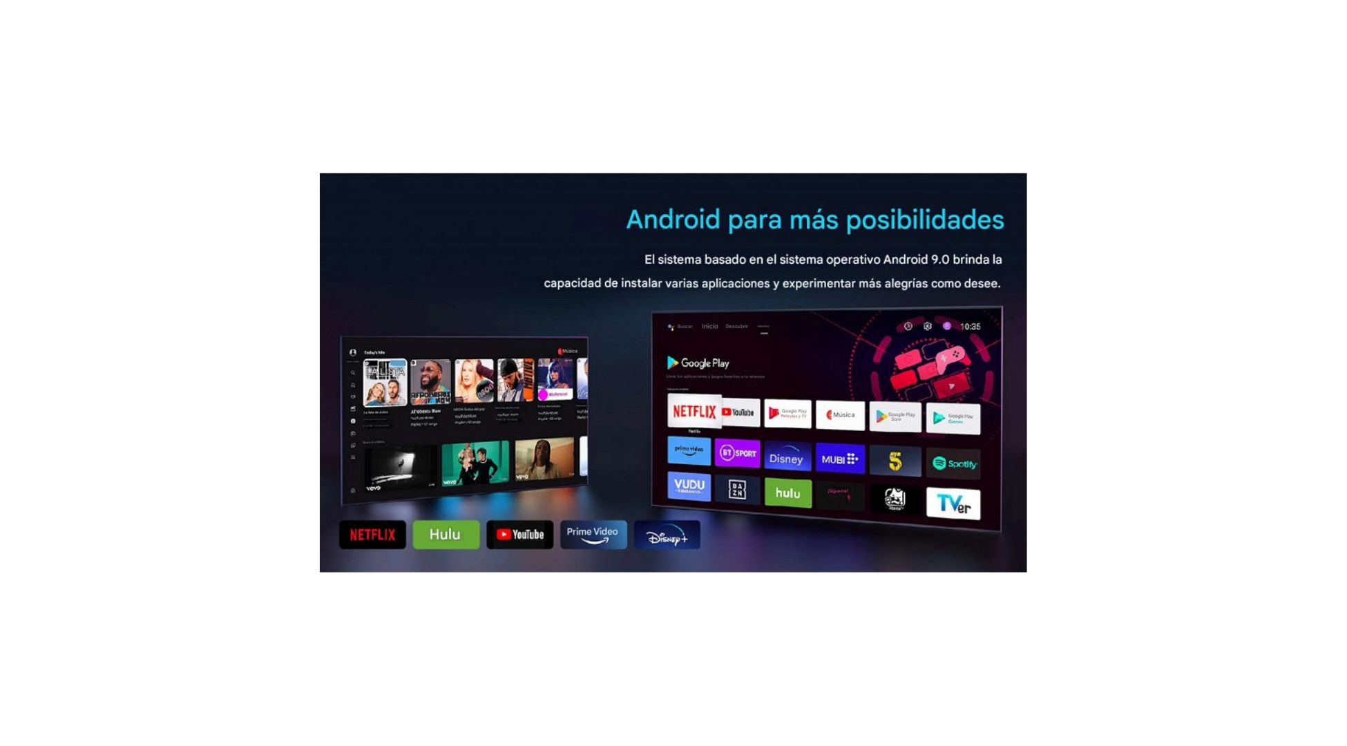 Proyector Smart 300" FHD 4K LED - Ajuste Automático - Profesional - Android Tv _ Foto