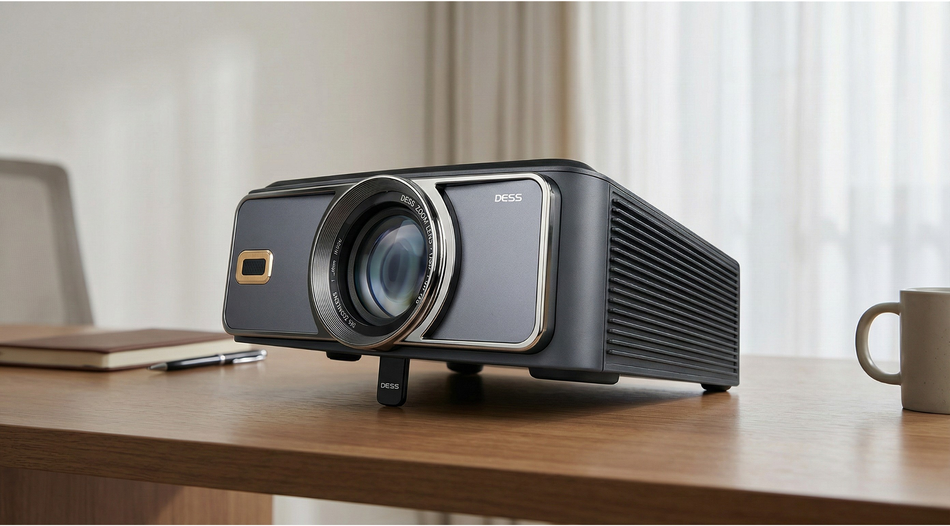 Proyector Smart 300" FHD 4K LED - Ajuste Automático - Profesional - Android Tv _ Foto