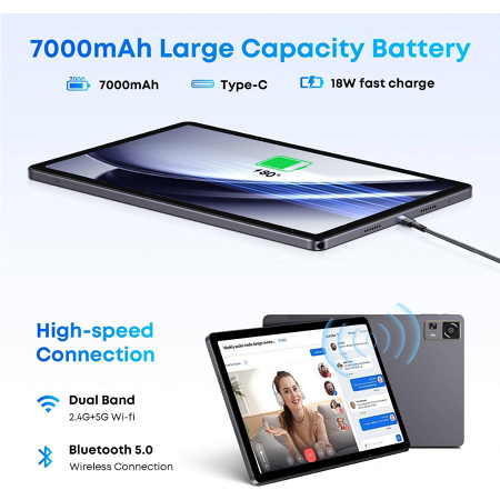 Tablet Chuwi AuPad 11 10.95" 128GB - 8GB - Gris _ FotoThumb