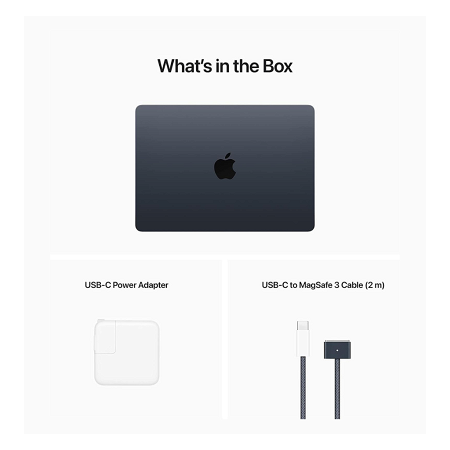 MacBook Air M2 2022 13.6" - 8GB - 512GB - Medianoche _ FotoThumb