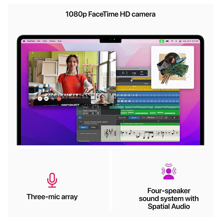 MacBook Air M2 2022 13.6" - 8GB - 512GB - Blanco Estelar _ FotoThumb
