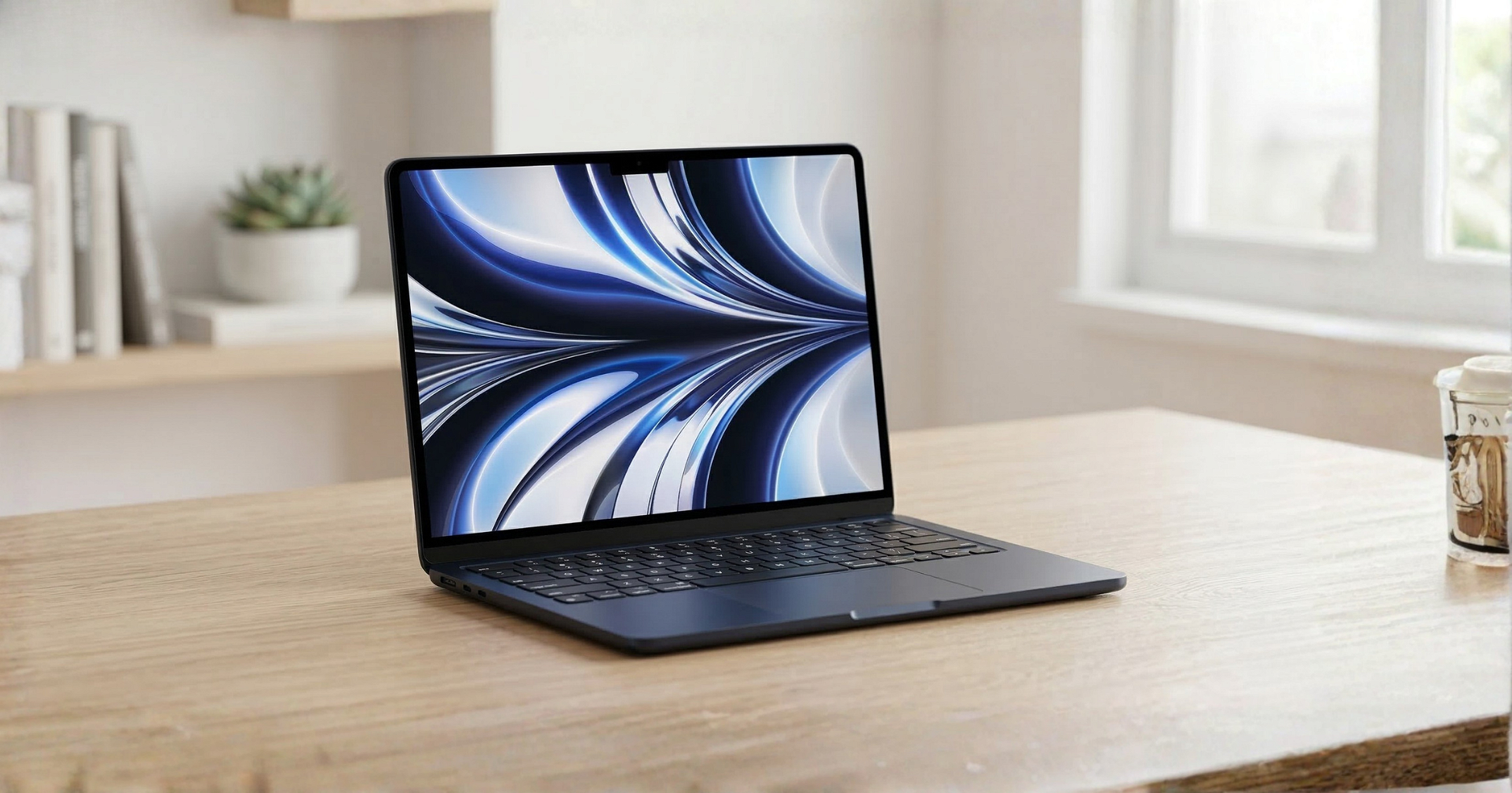 MacBook Air M2 2022 13.6" - 8GB - 256GB - Medianoche _ Foto