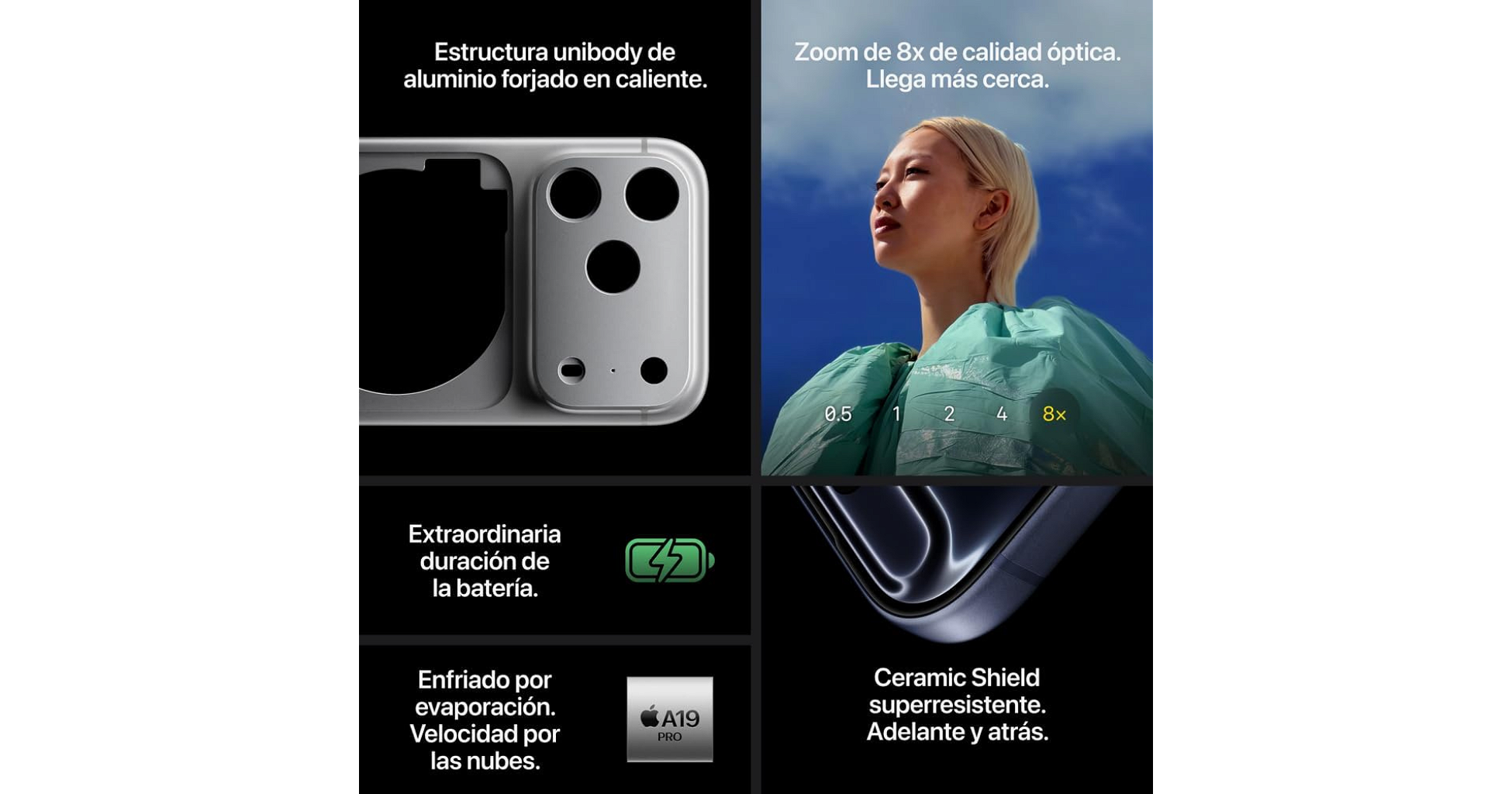 Apple IPhone 17 Pro 256GB - 48MP - ESim - Plata _ Foto