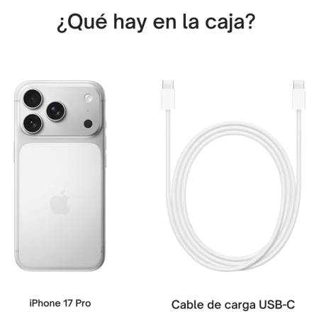 Apple IPhone 17 Pro 256GB - 48MP - ESim - Plata _ FotoThumb