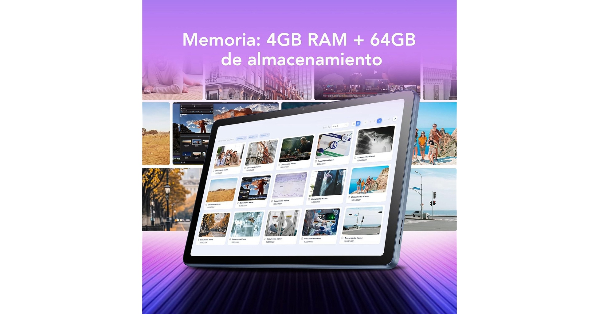 Tablet Tcl TAB 10L GEN4 10.1" 64GB - 4+4GB - Negro _ Foto