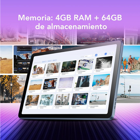 Tablet Tcl TAB 10L GEN4 10.1" 64GB - 4+4GB - Negro _ FotoThumb