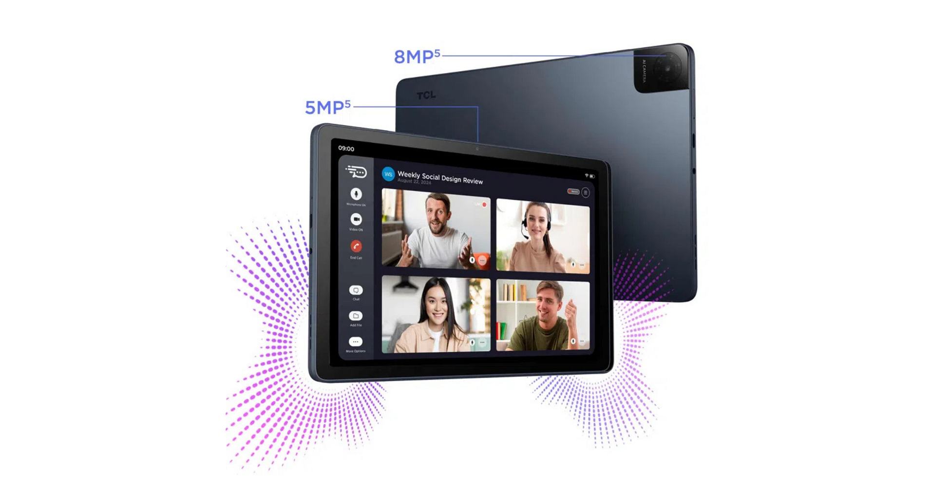 Tablet Tcl TAB 10L GEN4 10.1" 64GB - 4+4GB - Negro _ Foto