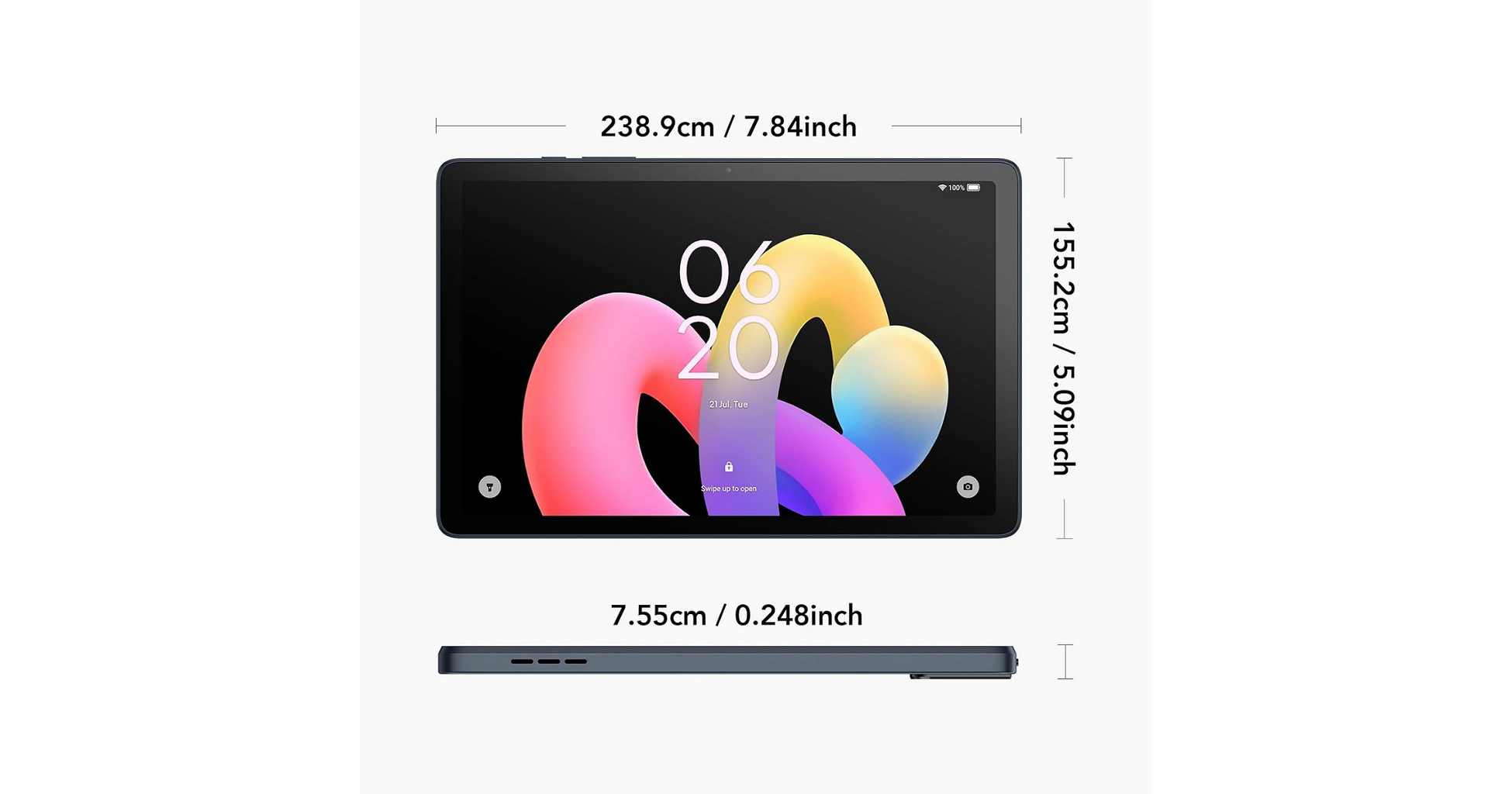 Tablet Tcl TAB 10L GEN4 10.1" 64GB - 4+4GB - Negro _ Foto
