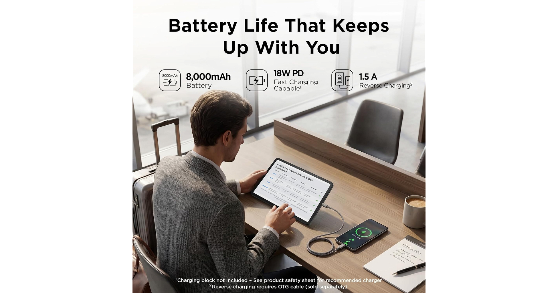 Tablet Tcl Nxtpaper 11 Gen2 10.95" 128GB - 8+8GB - Gris _ Foto