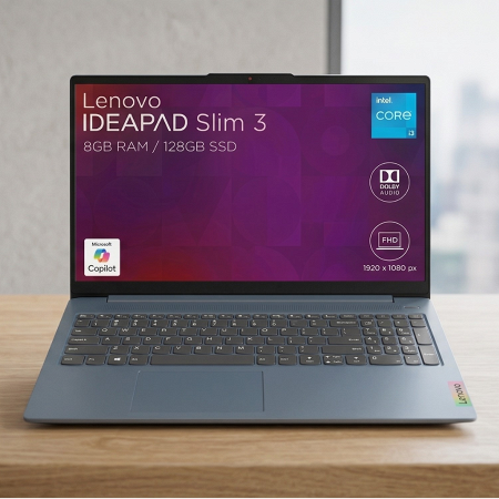 Notebook Lenovo IdeaPad Slim 3 15IAN8 15.6" FHD - I3-N305 - 8Gb - 128Gb - Win11