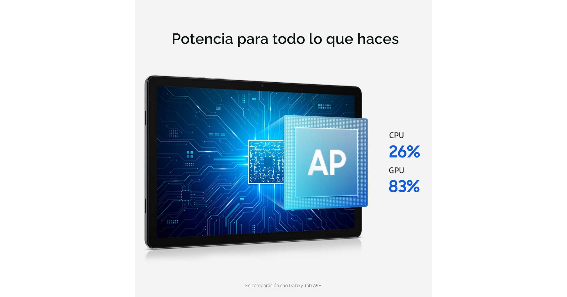 Tablet Samsung Galaxy Tab 11+ 11" 128GB - 6GB - Negro Grafito _ Foto