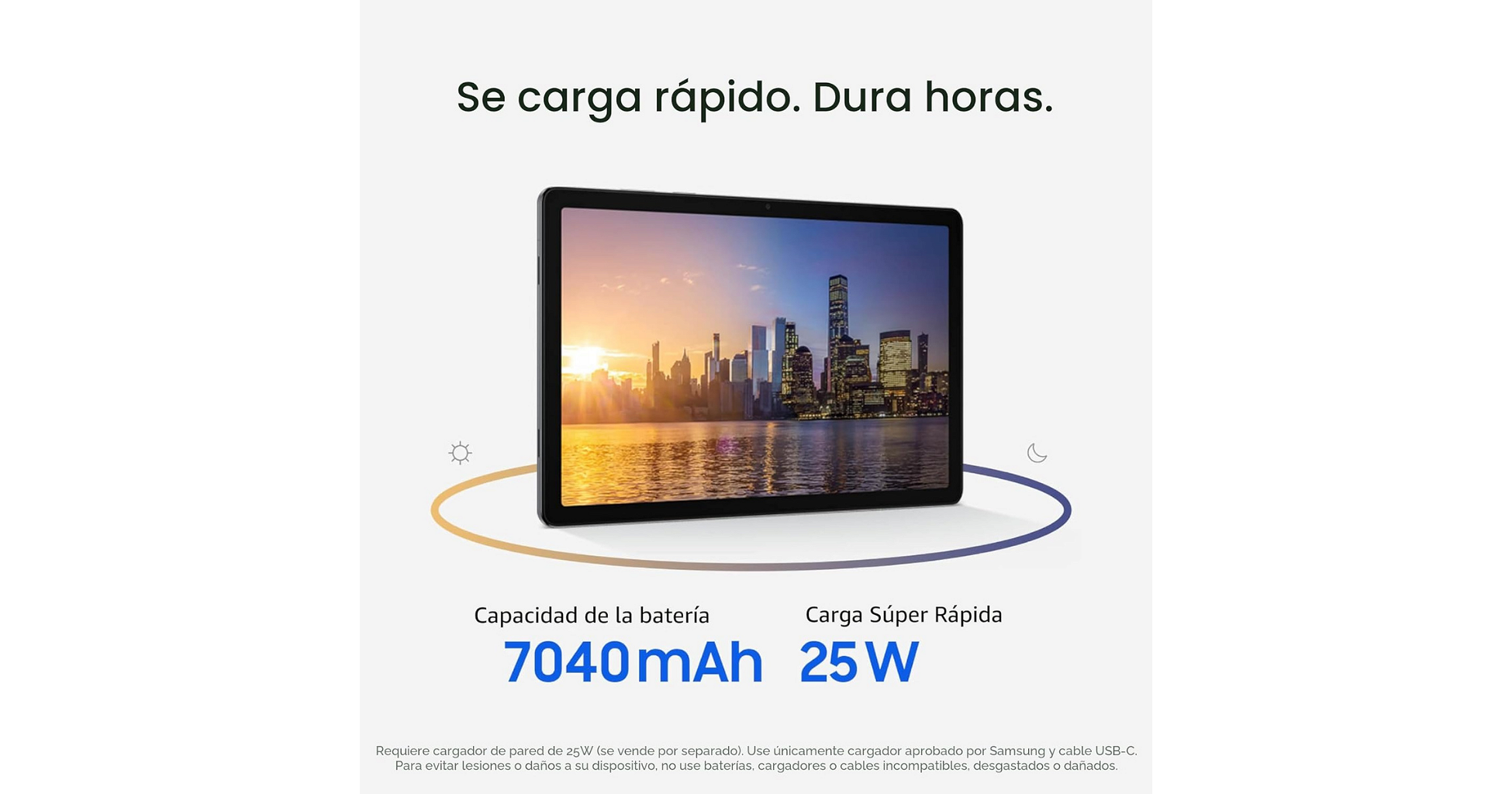 Tablet Samsung Galaxy Tab 11+ 11" 128GB - 6GB - Negro Grafito _ Foto