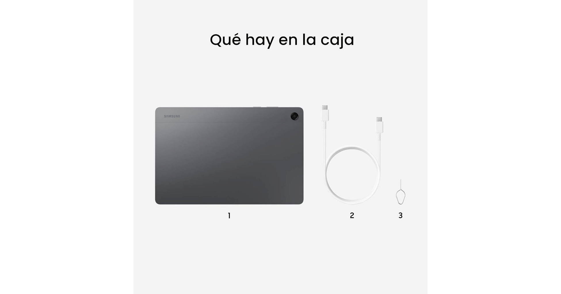 Tablet Samsung Galaxy Tab 11+ 11" 128GB - 6GB - Negro Grafito _ Foto