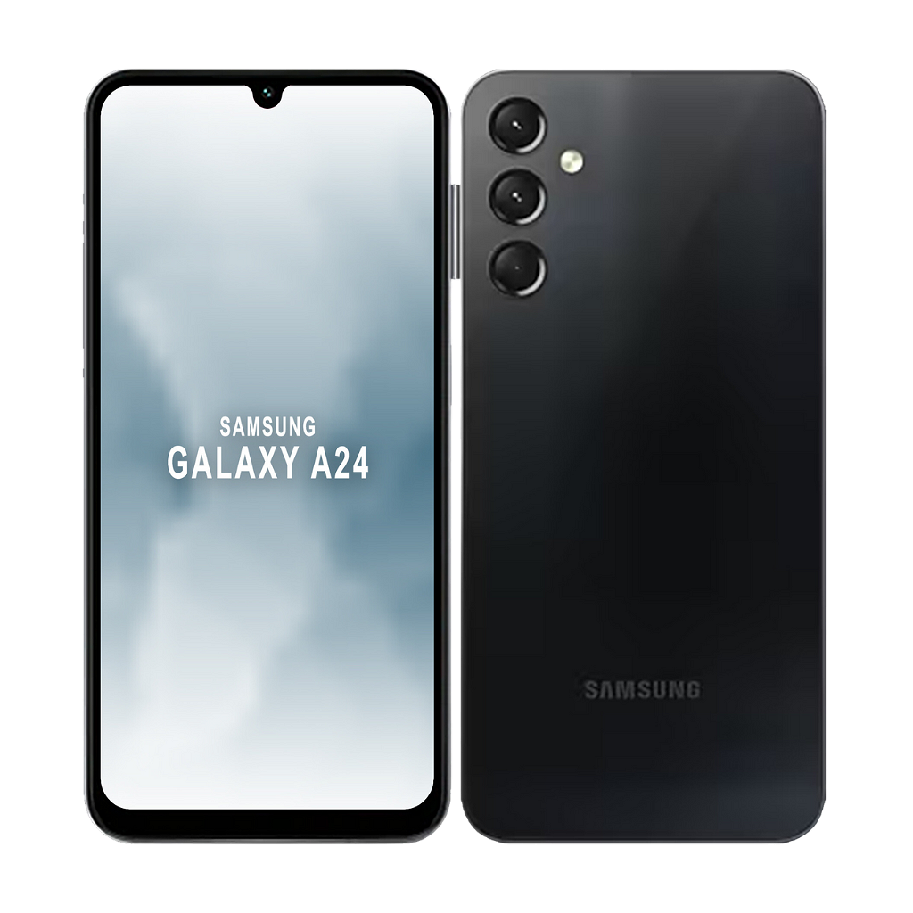 Celular Samsung Galaxy A24 128GB - 6.6" - 4GB - 50MP - Negro _ Foto