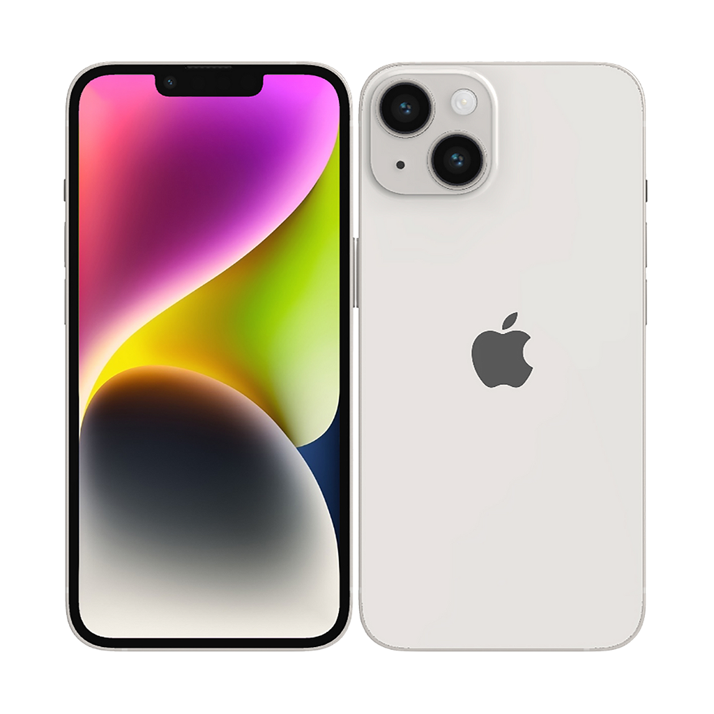 Apple IPhone 14 256GB 5G ESim- 6GB - 12MP - Blanco Estelar- REF _ Foto