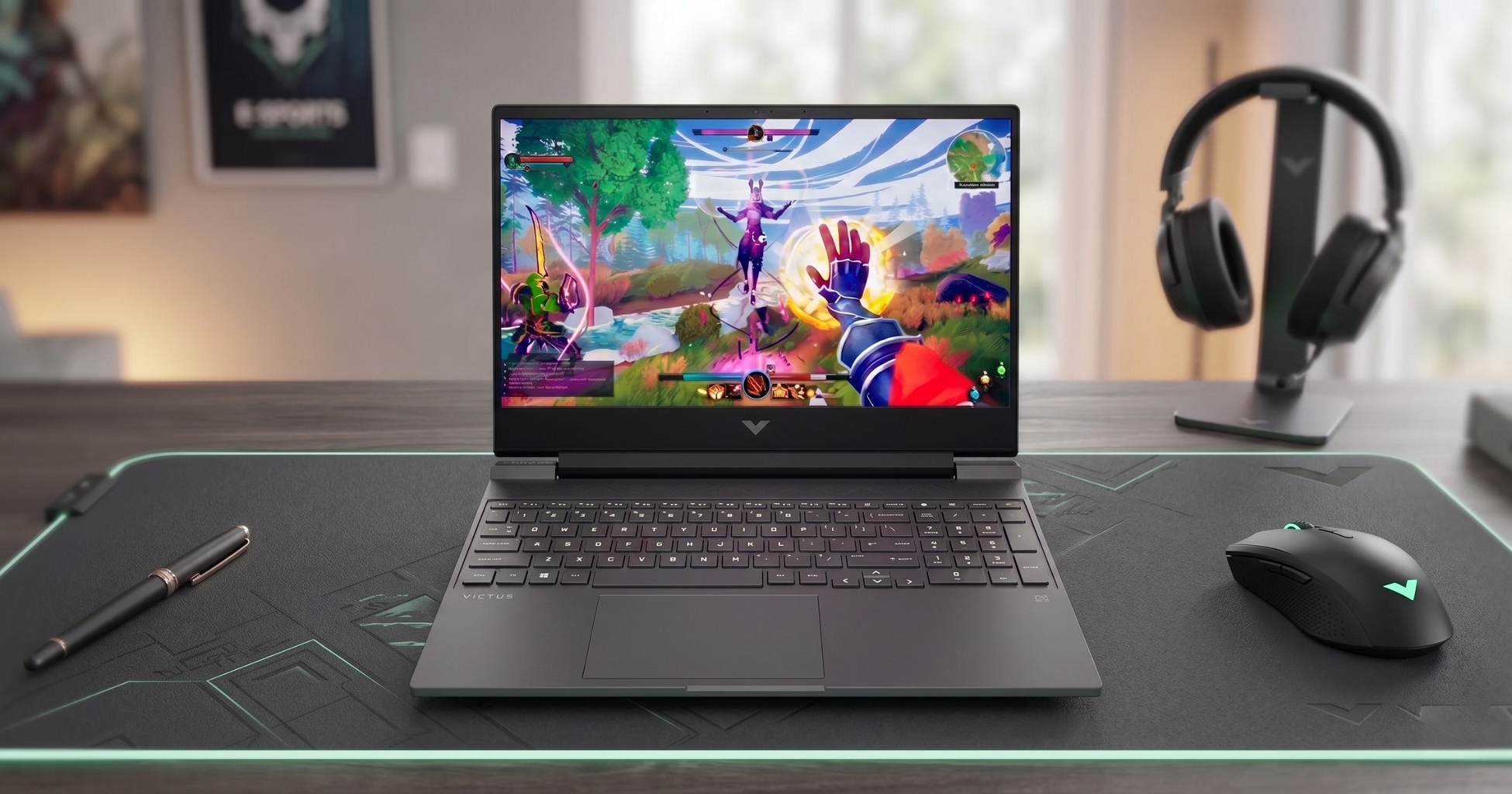 Notebook Hp Victus 15,6" FHD 144hz - I5-13420H - 8Gb - 512Gb - Rtx3050 6Gb - Win11 - Foto 1